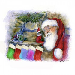 Santa's Spy - 5 Stockings